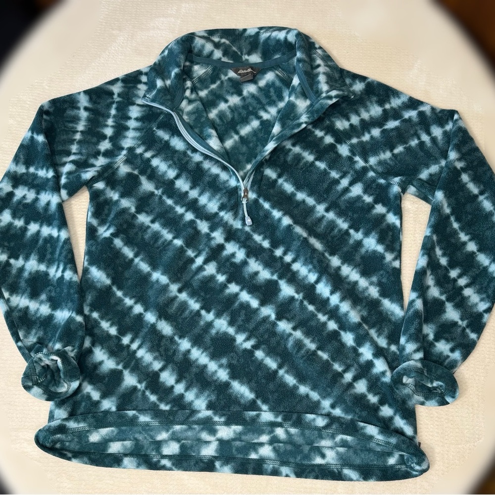 Blue Tie-Dye Sweater - Picture 2 of 4
